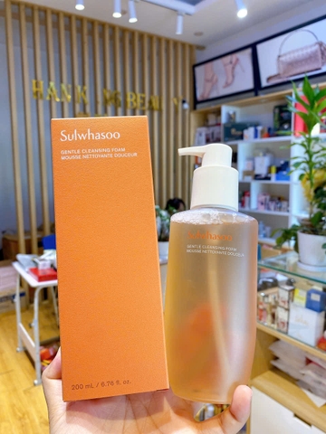Sữa rửa mặt dịu nhẹ làm sạch sâu Sulwhasoo Gentle Cleansing Foam 50ml