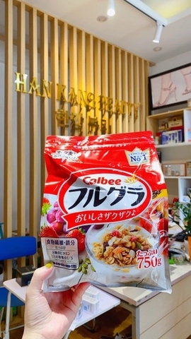 Ngũ cốc Nhật Calbee 750g gói đỏ