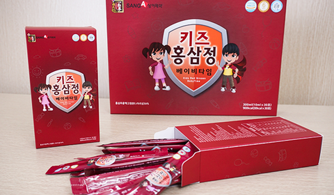 Nước hồng sâm Sanga Baby Hàn Quốc dành cho em bé 30 gói