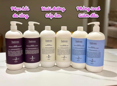 Cặp gội xả BATIOUS Professional for Salon (có VAT)