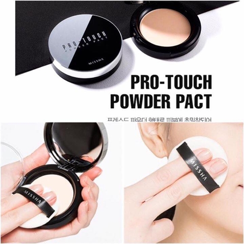 Phấn phủ dạng nén missha pro touch face powder pact