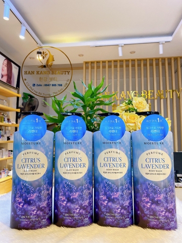Sữa tắm nước hoa Daily Moisture Perfume Body Wash On: The Body 1100ml