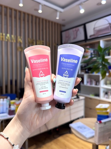 Kem Dưỡng Ẩm Da Tay, Chân Vaseline Deep Moisture 60ml (có VAT)