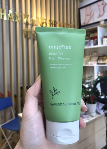 Sữa Rửa Mặt Trà Xanh Innisfree Amino Hydrating Cleansing Foam 150g ( Mẫu Mới )