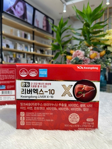 Thuốc bổ và giải độc Gan của tập đoàn #kwangdong #광동 ( LIVERX-10 )