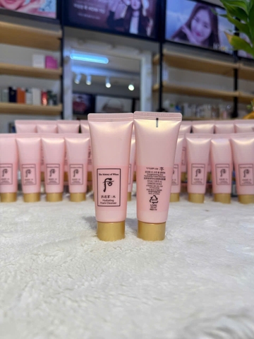 Sữa rửa mặt sạch sâu không khô da đông y Whoo hồng Hydrating foam cleanser