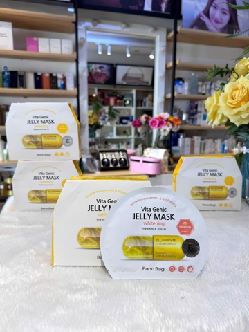 Mặt nạ Vitamin C trắng da, mờ thâm Banobagi Vita Genic Jelly Mask Whitening (có VAT)