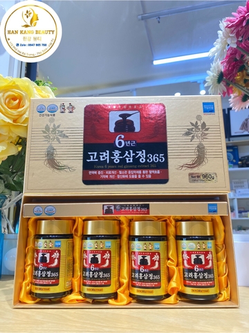 Cao Hồng Sâm Korean 6 years red ginseng extract 365