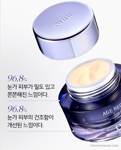 Kem dưỡng mắt giúp trẻ hóa vùng mắt Ohui Age Recovery Eye Cream 50ml Hàn Quốc