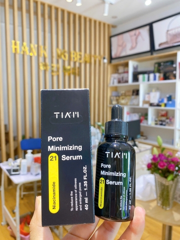 Serum Kiềm Dầu, Thu Nhỏ Lỗ Chân Lông TIA'M Pore Minimizing 21 Niacinamide 20% + Zinc 1% 40ml