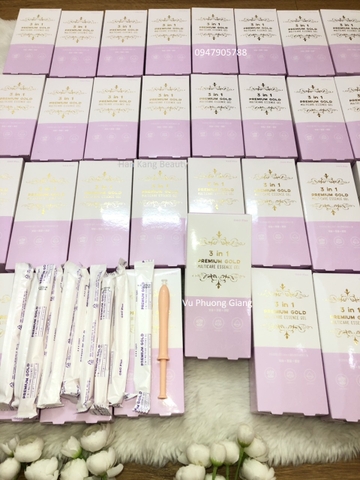 Gel phụ khoa 3 in 1 Premium gold Multicare essence gel (se khít, khử mùi, dưỡng ẩm)