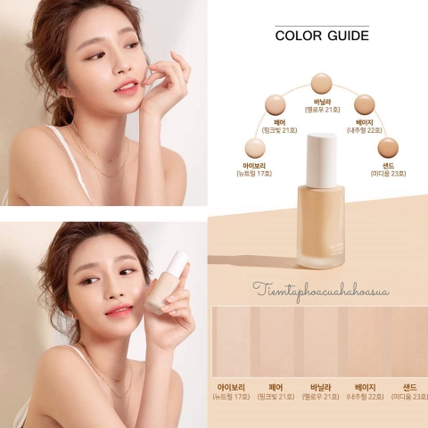 Kem nền Missha Real Lasting Foundation