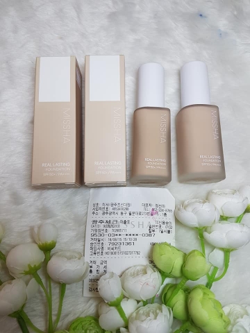 Kem nền Missha Real Lasting Foundation