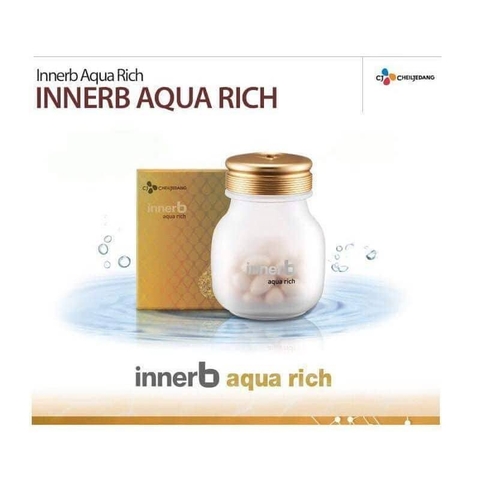 Viên uống cấp nước collagen Hàn Quốc Innerb Aqua Rich.