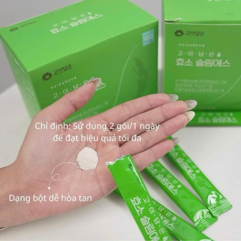 Bột Giảm Cân Thon Gọn Dáng, Hỗ Trợ Tiêu Hoá Enzyme Nội Địa Hàn Quốc hộp 60 gói