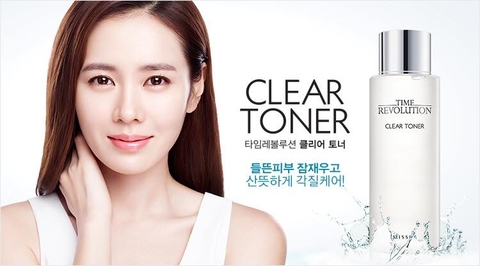 Nước hoa hồng Missha Time Revolution Clear Toner.