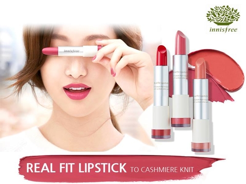 Son Thỏi Innisfree Real Fit Lipstick.
