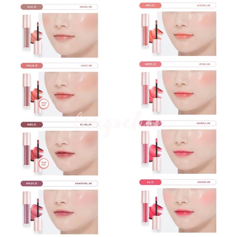 Son Kem Kết Hợp Má Hồng Cực Xinh Missha Glow Lip Blush.