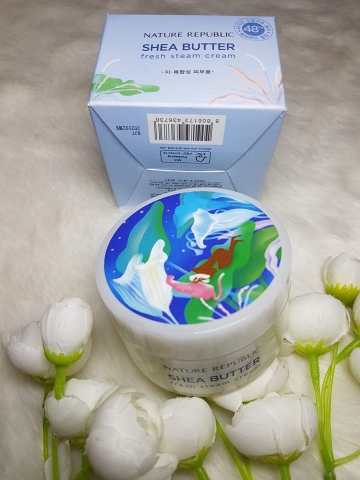 Kem dưỡng ẩm Shea Butter Moist Steam Cream Nature Republic