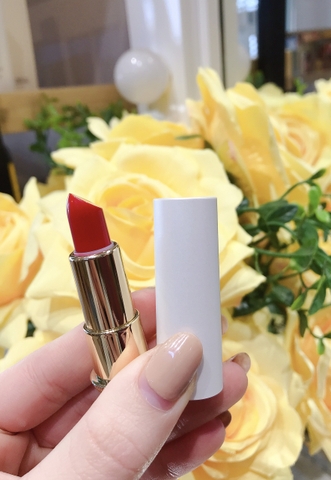 Son cao cấp lì mịn không khô môi Sum37 Losec Summa Velvet Lipstick Mini màu 02 Deep Red (Đỏ tươi)