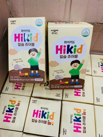 Sữa Hikid Viên Dạng Kẹo Cực Bổ Dưỡng Hộp 120 viên