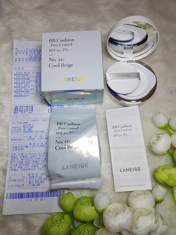 Phấn Nước Kiềm Dầu Laneige BB Cushion Pore Control SPF50+ PA+++ (kèm lõi)