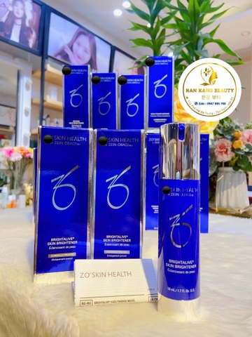 Kem Dưỡng trắng da ngăn chặn sắc tố sản sinh trên da Zo Brightalive Skin Brightener