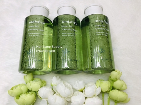 Nước Tẩy Trang Cho Da Dầu Mụn Innisfree Green Tea Cleansing Water 300ml