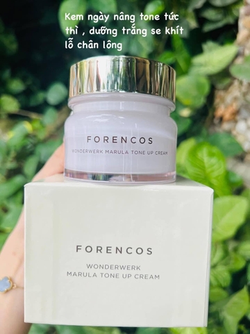 Kem Dưỡng Trắng Da Forencos Wonderwerk Marula Tone Up Cream 50ml (màu Trắng) (có VAT)