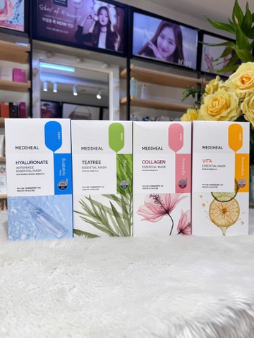 Mặt Nạ Dưỡng Da Trắng Sáng, Mờ Thâm Nám, Mụn Mediheal Vita Brightening Essential Mask (có VAT)
