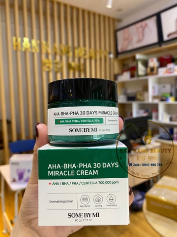 Kem Dưỡng Trị Mụn Some By Mi AHA-BHA-PHA 30 Days Miracle Cream (có hóa đơn VAT)