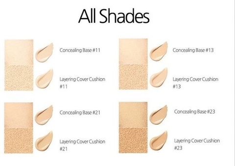 Phấn cushion Laneige Layering Cover Cushion SPF 34 PA++.