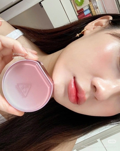 Phấn Nước che phủ tốt, lâu trôi 3CE Fitting Mesh Cover Cushion SPF 40 PA+++ 11g No.01