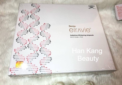 Tinh chất trắng da Derma Elravie Cellshine Whitening Ampoule 6ml X 12 vials