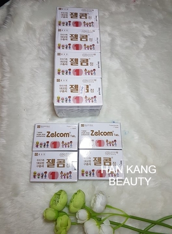 Thuốc tẩy giun Zelcom tab Hàn Quốc