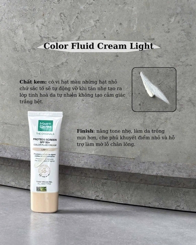 Kem Chống Nắng Phổ Rộng Ngừa Lão Hóa, Phòng Chống Nám- MartiDerm The Originals Proteos Screen SPF50+ Fluid Cream