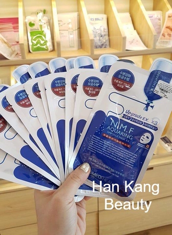 Mặt Nạ Mediheal N.M.F Aquaring Ampoule cấp ẩm,se khít lỗ chân lông,giảm nếp nhăn