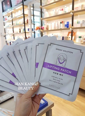 Mặt Nạ V-Line Missha Lifting Patch ( Giúp gương mặt thon gọn )