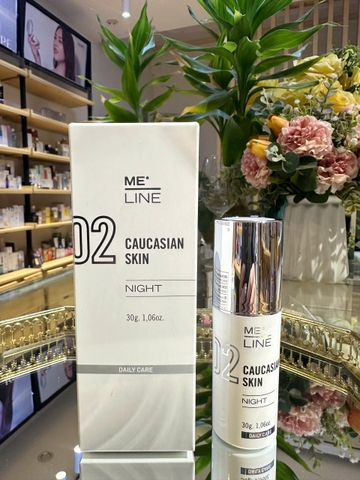 Kem đặc trị nám, phân giải sắc tố Meline 02 Caucasian Skin Night