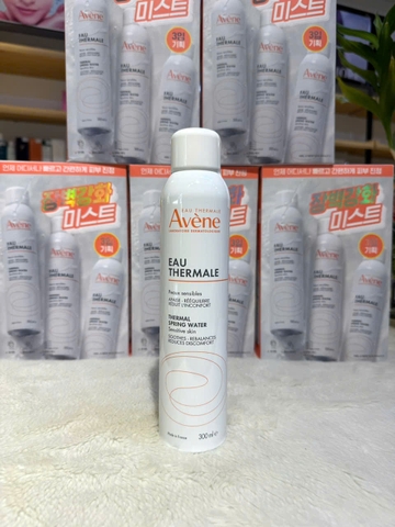 Xịt Khoáng làm dịu, tăng độ ẩm, căng bóng da Avène Thermal Spring Water 300ml