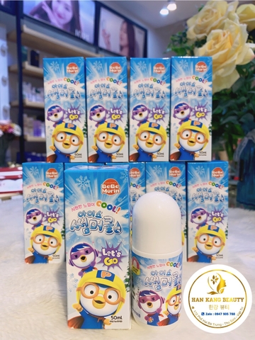 Thanh lăn bôi muỗi đốt côn trùng cắn ILDONG, PORORO Hàn Quốc 50ml