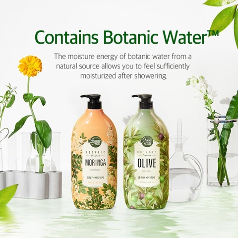 Sữa tắm dưỡng ẩm mềm mịn hương nước hoa Shower Mate Botanic Body wash (1,2kg)