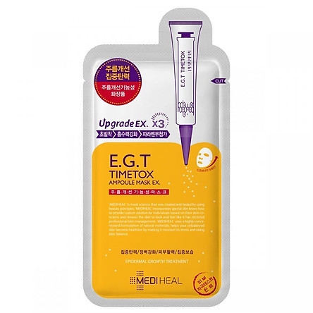 Mặt nạ chống lão hóa tái tạo da Mediheal E.G.T Timetox Ampoule Mask EX