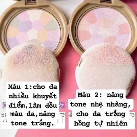 Phấn Phủ Đa Sắc Nâng Tông Kiềm Dầu Chỉnh Sắc Tố Da Canmake Marshmallow Finish Powder Abloom Nhật Bản 4g