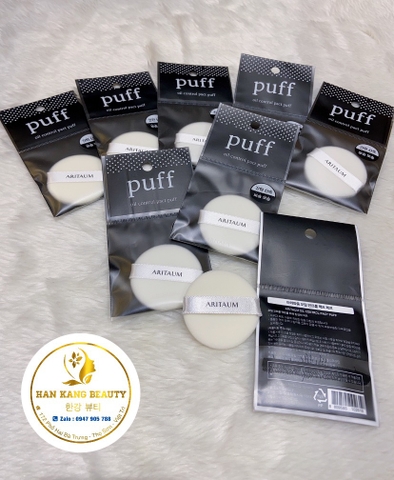 Bông phấn nén, phủ Aritaum Multi Pact Puff