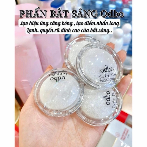 Phấn Bắt Sáng Odbo Soft Tint Highlighter Hộp 4g