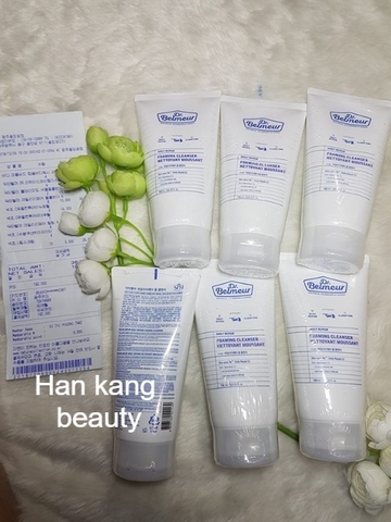 SRM Dịu Nhẹ The Face Shop DR.BELMEUR daily repair foam cleanser.