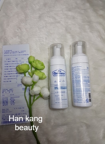 SRM dạng bọt  The Face Shop DR.BELMEUR clarifying bubble.