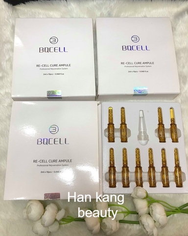 Tế bào gốc làm trắng và nâng cơ BQ CELL Re Cell Cure Ampoule.