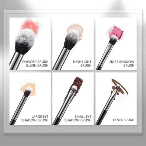Bộ Cọ Trang Điểm 6 Cây Focallure Makeup Brushes Kit